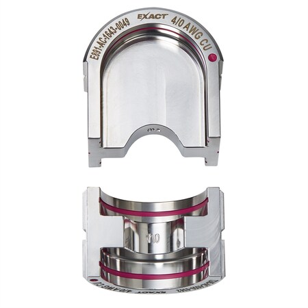 Milwaukee Tool EXACT 4/0 Copper 12T U-Style Die 49-12-U04AC